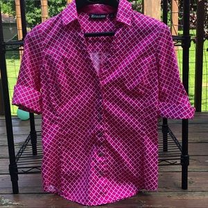7th Avenue New York & Co. pink blouse
